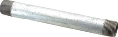 B&K Mueller - Schedule 40, 3/4 x 8" Galvanized Pipe Nipple - Threaded Steel - Benchmark Tooling