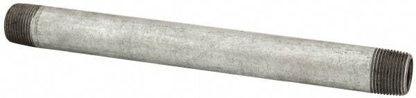B&K Mueller - Schedule 40, 3/4 x 10" Galvanized Pipe Nipple - Threaded Steel - Benchmark Tooling