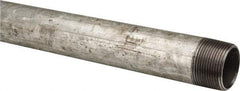 B&K Mueller - Schedule 40, 1-1/4 x 36" Galvanized Pipe Nipple - Threaded Steel - Benchmark Tooling