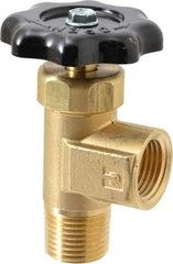 Parker - FNPTF x MNPTF End Connection Brass Truck Valve - 3.15" OAL, 1/2" Pipe - Benchmark Tooling