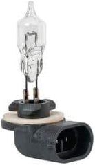 Value Collection - 12 Volt, Halogen Auxiliary Automotive Miniature Lamp - 49.92 Watt, Clear - Benchmark Tooling