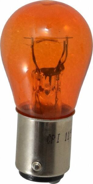 Value Collection - 12 Volt, Park & Signal Automotive Miniature Lamp - 26.88/8.26 Watt, Amber - Benchmark Tooling