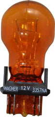 Value Collection - 12 Volt, Park & Signal Automotive Miniature Lamp - 28.54/8.26 Watt, Amber - Benchmark Tooling