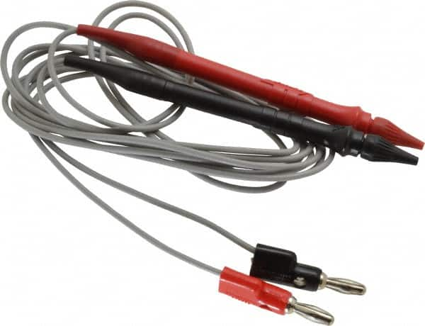 Pomona - Black/Red Electrical Test Equipment Probe Set - Use with Digital Multimeters - Benchmark Tooling