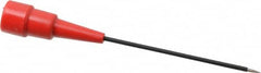 Pomona - Red Electrical Test Equipment Jack - Use with Digital Multimeters - Benchmark Tooling