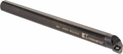 Kennametal - 30.48mm Min Bore Diam, 12" OAL, 1" Shank Diam, A-SCLC Indexable Boring Bar - CC.. Insert, Screw Holding Method - Benchmark Tooling