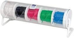 Alpha Wire - 22 AWG, 7 Strand, 500' OAL, Hook Up Wire - Black, Blue, Green, Red & White PVC Jacket, 0.064" Diam - Benchmark Tooling