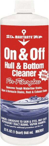 CRC - Water-Based Solution Hull and Bottom Cleaner - 32 Ounce Bottle, 32° F Freezing Point - Benchmark Tooling