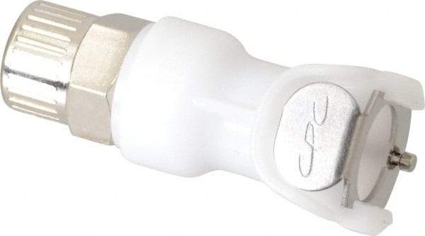 CPC Colder Products - 3/8" OD, Acetal Push-to-Connect Male Connector - 120 Max psi, White - Benchmark Tooling