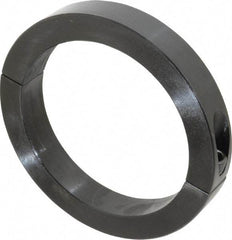 Climax Metal Products - 4-1/4" Bore, Steel, Two Piece Clamp Collar - 5-1/2" Outside Diam, 7/8" Wide - Benchmark Tooling