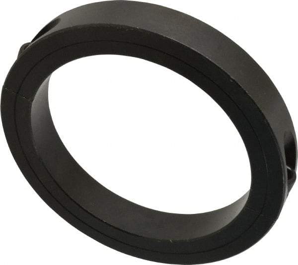 Climax Metal Products - 4-7/16" Bore, Steel, Two Piece Clamp Collar - 5-3/4" Outside Diam, 7/8" Wide - Benchmark Tooling
