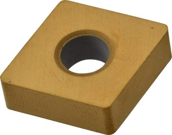 Kennametal - CNMA432 Grade KC730 Carbide Turning Insert - TiN Finish, 80° Diamond, 1/2" Inscr Circle, 3/16" Thick, 1/32" Corner Radius - Benchmark Tooling