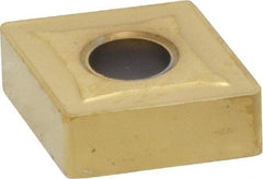 Kennametal - CNMG432 Grade KC730 Carbide Turning Insert - TiN Finish, 80° Diamond, 1/2" Inscr Circle, 3/16" Thick, 1/32" Corner Radius - Benchmark Tooling