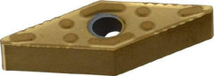 Kennametal - VNMG332 P Grade KC730 Carbide Turning Insert - TiN Finish, 35° Diamond, 3/8" Inscr Circle, 3/16" Thick, 1/32" Corner Radius - Benchmark Tooling