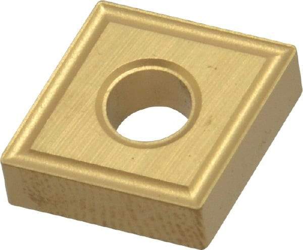 Kennametal - CNMG431 Grade KC850 Carbide Turning Insert - TiC/TiCN/TiN Finish, 80° Diamond, 1/2" Inscr Circle, 3/16" Thick, 1/64" Corner Radius - Benchmark Tooling