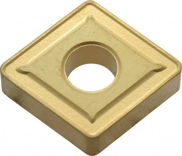 Kennametal - CNMG644 Grade KC850 Carbide Turning Insert - TiC/TiCN/TiN Finish, 80° Diamond, 3/4" Inscr Circle, 1/4" Thick, 1/16" Corner Radius - Benchmark Tooling