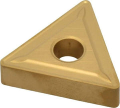 Kennametal - TNMG543 Grade KC850 Carbide Turning Insert - TiC/TiCN/TiN Finish, 60° Triangle, 5/8" Inscr Circle, 1/4" Thick, 3/64" Corner Radius - Benchmark Tooling