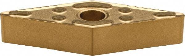 Kennametal - VNMG332 P Grade KC850 Carbide Turning Insert - TiC/TiCN/TiN Finish, 35° Diamond, 3/8" Inscr Circle, 3/16" Thick, 1/32" Corner Radius - Benchmark Tooling