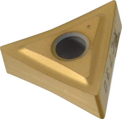 Kennametal - TNGP331 Grade KC730 Carbide Turning Insert - TiN Finish, 60° Triangle, 3/8" Inscr Circle, 3/16" Thick, 1/64" Corner Radius - Benchmark Tooling