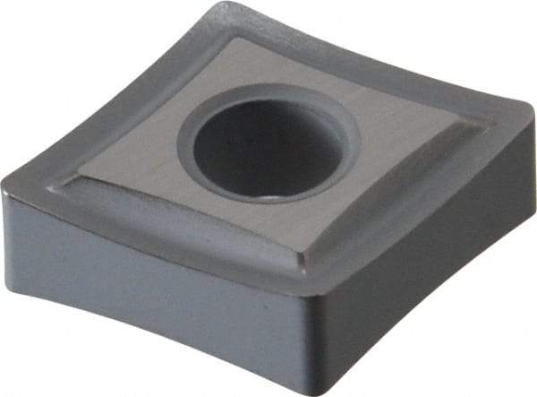 Kennametal - CNMP432 Grade K313 Carbide Turning Insert - Uncoated, 80° Diamond, 1/2" Inscr Circle, 3/16" Thick, 1/32" Corner Radius - Benchmark Tooling