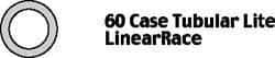 Thomson Industries - 3/4" Diam, 5' Long, Steel Tubular Round Linear Shafting - 58-63C Hardness, 0.031 Tolerance - Benchmark Tooling