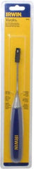 Irwin - 10-3/4" OAL x 1/8" Blade Width Wood Chisel - Polypropylene Handle - Benchmark Tooling