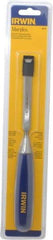 Irwin - 10-3/4" OAL x 1/2" Blade Width Wood Chisel - Polypropylene Handle - Benchmark Tooling