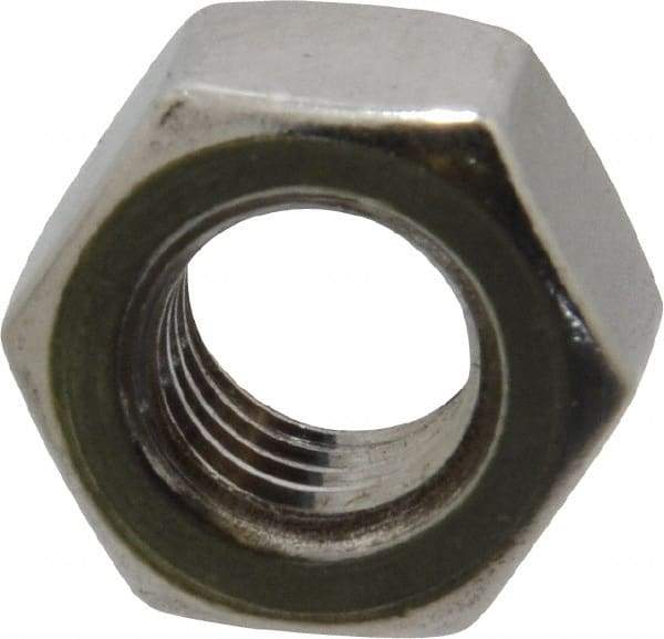 Value Collection - M8x1.25 Metric Coarse Stainless Steel Right Hand Heavy Hex Nut - 13mm Across Flats, 8mm High, Uncoated - Benchmark Tooling