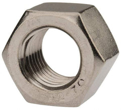 Value Collection - M16x2.00 Metric Coarse Stainless Steel Right Hand Heavy Hex Nut - 24mm Across Flats, 16mm High, Uncoated - Benchmark Tooling