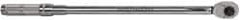 Paramount - 1/2" Drive Micrometer Type Ratchet Head Torque Wrench - 74.6 N/m to 346 N/m Torque, 25" OAL, 1 Ft/Lb Graduation - Benchmark Tooling