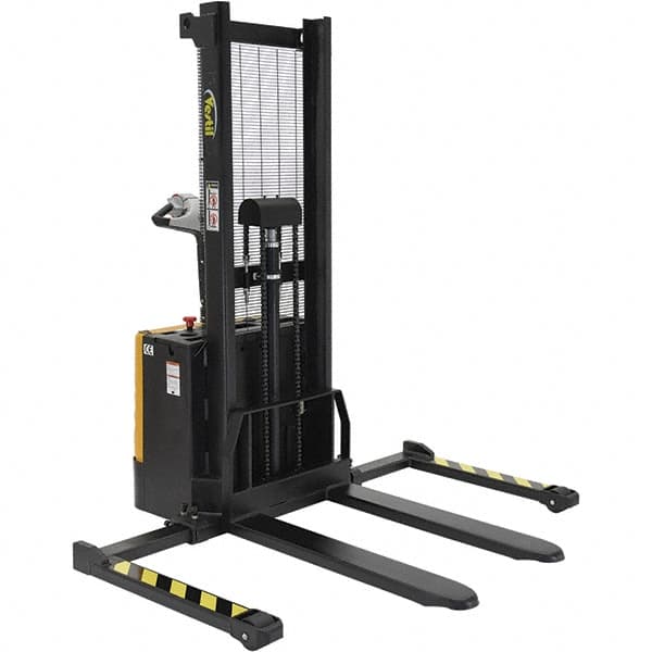 Vestil - Battery Operated Lifts Type: Stacker Load Capacity (Lb.): 2,000 - Benchmark Tooling