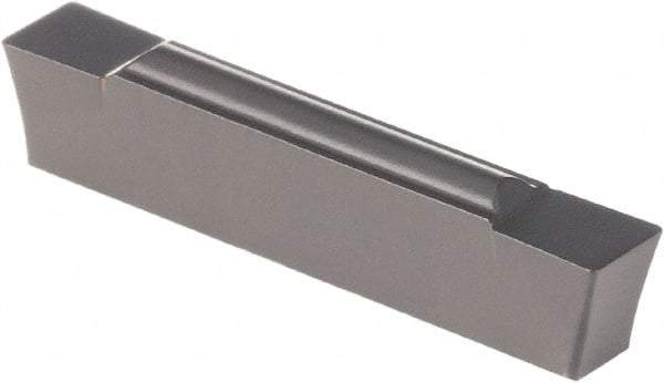 Kennametal - 0305G B Grade KC9320, 3.05mm Cutting Width Carbide Grooving Insert - 3.51mm Max Depth of Cut, Neutral, 0.2mm Corner Radius, TiCN/Al2O3 Finish - Benchmark Tooling