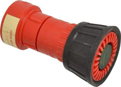 Value Collection - 1-1/2" Hose Diam NST Constant Flow Hose Nozzle - 95 Max GPM, Polyurethane, 100 psi - Benchmark Tooling