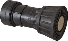 Value Collection - 1-1/2" Hose Diam NST Constant Flow Hose Nozzle - 95 Max GPM, Polyurethane, 100 psi - Benchmark Tooling