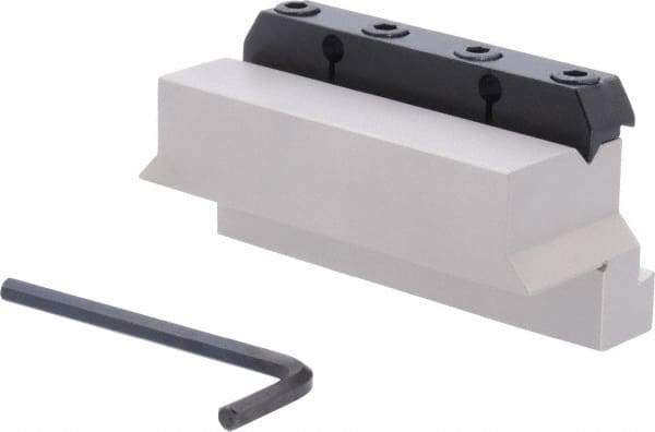 Iscar - Tool Block Style TGTBU, 1.38" Blade Height, 4.331" OAL, 2.2"& OAH, Indexable Cutoff Blade Tool Block - 1" Shank Height, 1.024" Shank Width, Series Tang-GripIQ - Benchmark Tooling