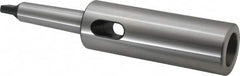 Jacobs - MT4 Inside Morse Taper, MT3 Outside Morse Taper, Extension Morse Taper to Morse Taper - 240.03mm OAL, Alloy Steel, Hardened & Ground Throughout - Exact Industrial Supply