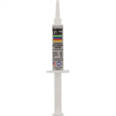 Synco Chemical - 6 cc Syringe Synthetic General Purpose Grease - Translucent White, Food Grade, 450°F Max Temp, NLGIG 2, - Benchmark Tooling