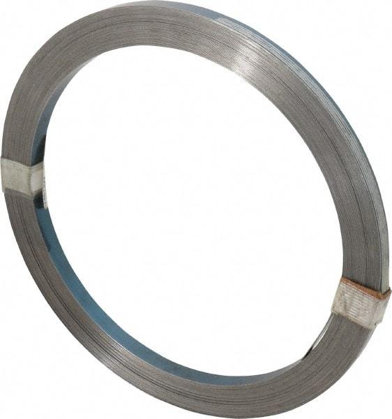 Value Collection - 1 Piece, 75 Ft. Long x 1/2 Inch Wide x 0.025 Inch Thick, Roll Shim Stock - Spring Steel - Benchmark Tooling