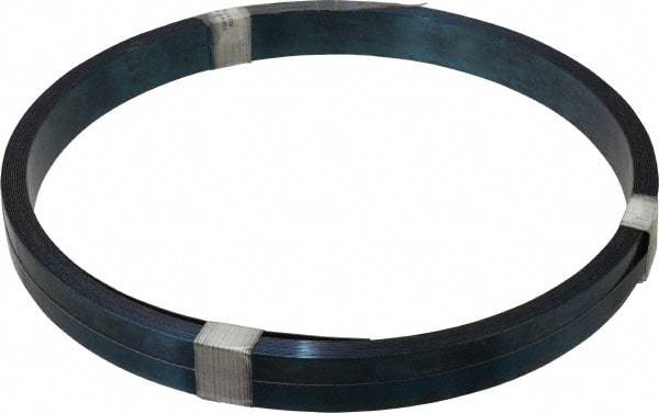 Value Collection - 1 Piece, 25 Ft. Long x 1 Inch Wide x 0.032 Inch Thick, Roll Shim Stock - Spring Steel - Benchmark Tooling