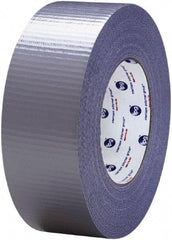 Intertape - 3" x 55m Silver Duct Tape - 11 mil, Rubber Adhesive, Polyethylene Cloth Backing, 20 Lb/ln Tensile Strength, 32°F to 180°F, Series AC36 - Benchmark Tooling