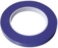 Intertape - 1/2" Wide x 36 Yd Long Blue Vinyl Masking Tape - Series FM71, 5.4 mil Thick, 14 In/Lb Tensile Strength - Benchmark Tooling