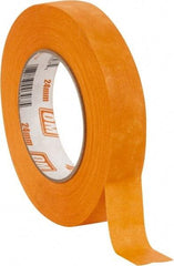 Intertape - 1" Wide x 60 Yd Long Orange Paper Masking Tape - Series Orange Mask, 7.3 mil Thick, 23 In/Lb Tensile Strength - Benchmark Tooling