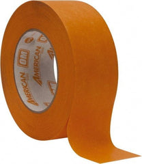 Intertape - 2" Wide x 60 Yd Long Orange Paper Masking Tape - Series Orange Mask, 7.3 mil Thick, 23 In/Lb Tensile Strength - Benchmark Tooling