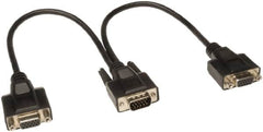 Tripp-Lite - 1' Long, HD15/HD15 Computer Cable - Black, Male, Female x Female - Benchmark Tooling