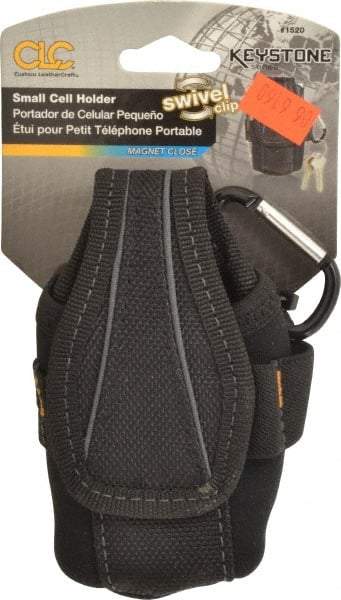 CLC - 5 Pocket Cell Phone Holster - Ballistic Polyester, Black, 2-3/4" Wide x 4-1/2" High - Benchmark Tooling