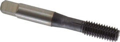 Accupro - 3/8-16 UNC H5 Thread Limit Bottoming Thread Forming Tap - Powdered Metal High Speed Steel, TiCN Finish, 2-15/16" OAL - Benchmark Tooling