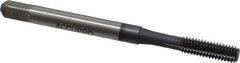 Accupro - M4x0.70 Metric Coarse D6 Thread Limit Bottoming Thread Forming Tap - Powdered Metal High Speed Steel, TiCN Finish, 2-1/8" OAL - Benchmark Tooling