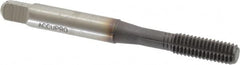 Accupro - M6x1.00 Metric Coarse D9 Thread Limit Bottoming Thread Forming Tap - Powdered Metal High Speed Steel, TiCN Finish, 2-1/2" OAL - Benchmark Tooling