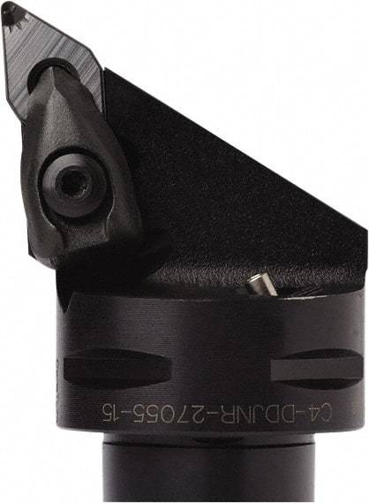 Seco - Right Hand Cut, Size C4, DNMU 332 Insert Compatiblity, External Modular Turning & Profiling Cutting Unit Head - 26.92mm Ctr to Cutting Edge, 50.04mm Head Length, Series Seco-Capto - Benchmark Tooling