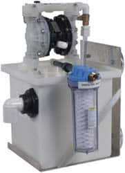 Made in USA - 180 GPH Oil Removal Capacity, Coalescent Skimmer - 40 to 125°F - Benchmark Tooling